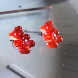 Gummy bear earrings